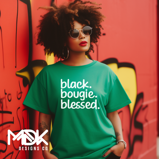 Black Bougie Blessed Shirt
