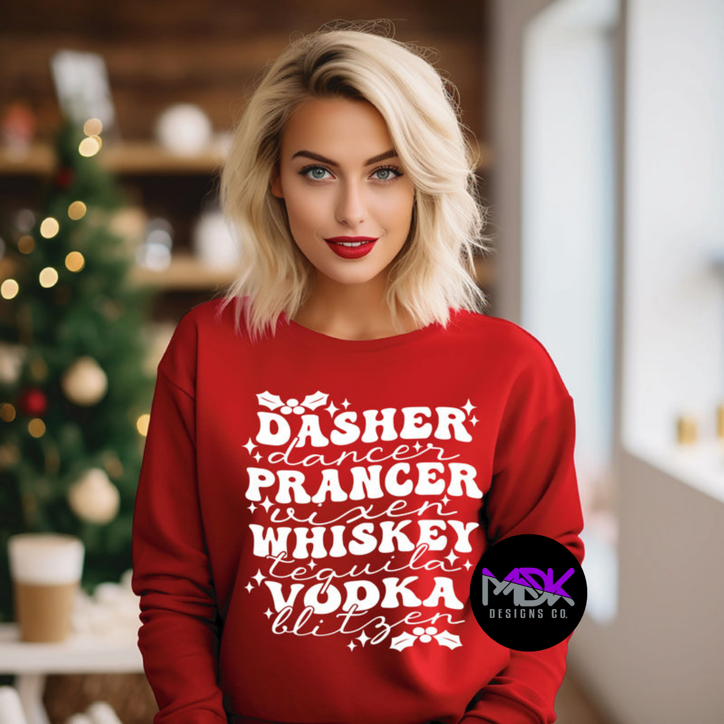 Drunk Reindeer Sweatshirt