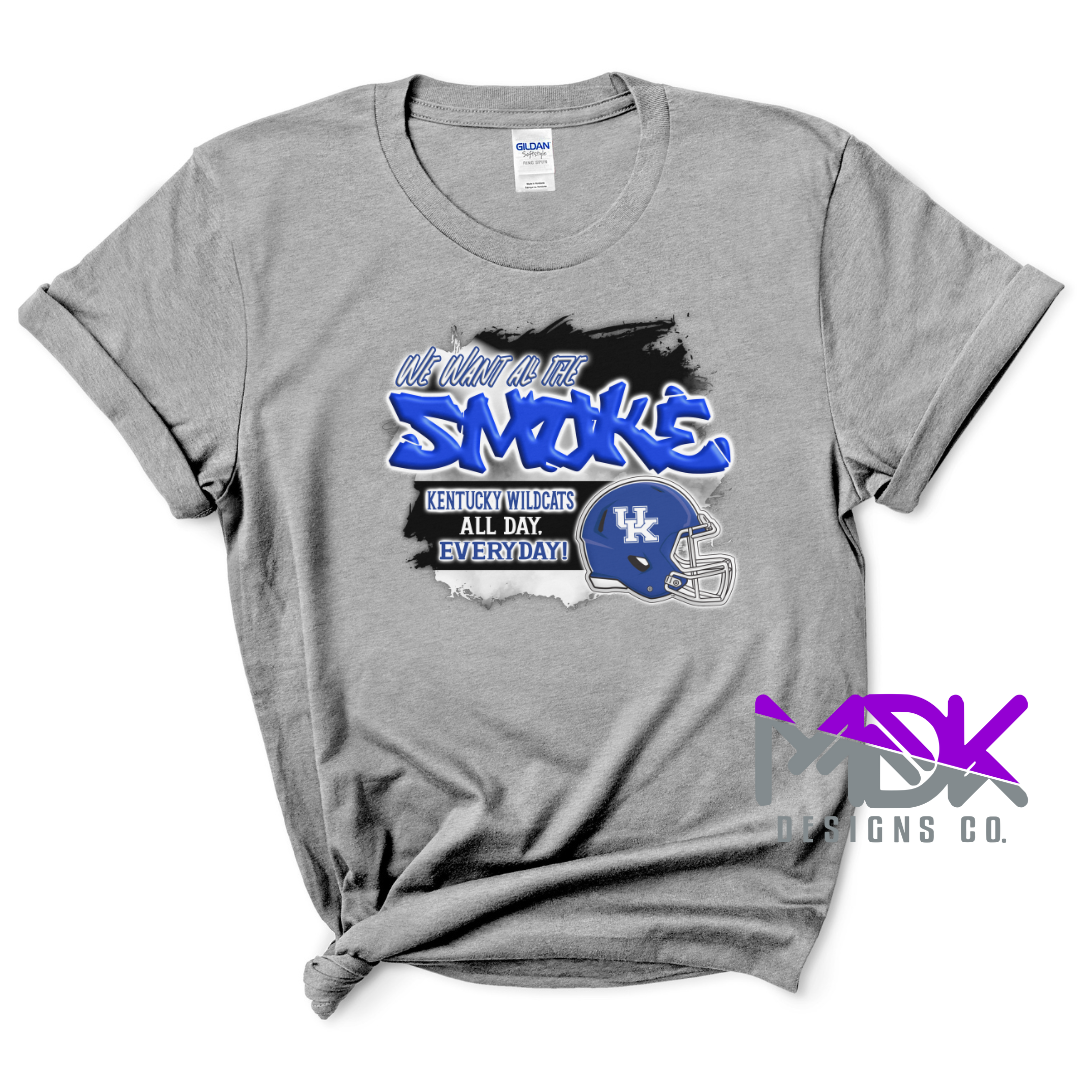 We Want ALL the SMOKE Football Shirt