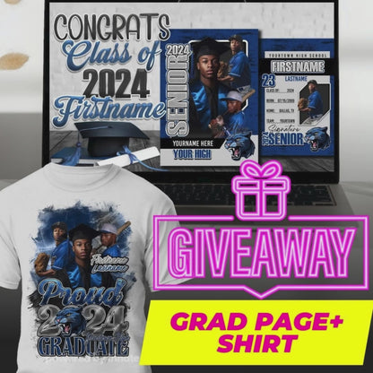 Grad Salute Kit Page & Packages